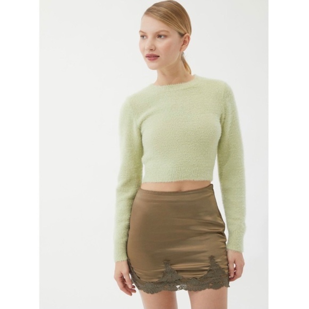 Urban Outfitter Under The Moon Satin Mini Skirt